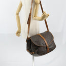 LOUIS VUITTON Monogram Saumur 35 Shoulder Bag M42254 LV Auth bs30612-28
