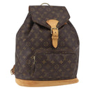 LOUIS VUITTON Monogram Montsouris GM Backpack M51135 LV Auth bs30613-1