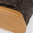 LOUIS VUITTON Monogram Montsouris GM Backpack M51135 LV Auth bs30613-14