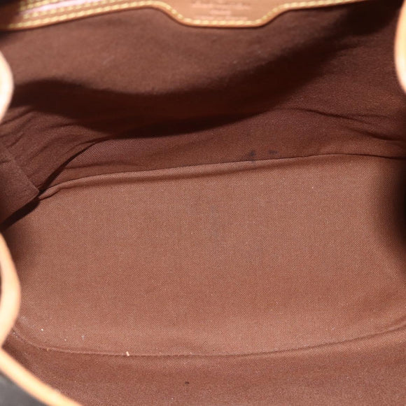 LOUIS VUITTON Monogram Montsouris GM Backpack M51135 LV Auth bs30613