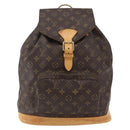 LOUIS VUITTON Monogram Montsouris GM Backpack M51135 LV Auth bs30613-13
