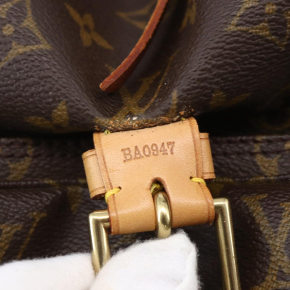 LOUIS VUITTON Monogram Montsouris GM Backpack M51135 LV Auth bs30613