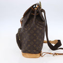 LOUIS VUITTON Monogram Montsouris GM Backpack M51135 LV Auth bs30613-4