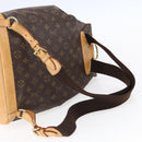 LOUIS VUITTON Monogram Montsouris GM Backpack M51135 LV Auth bs30613-8