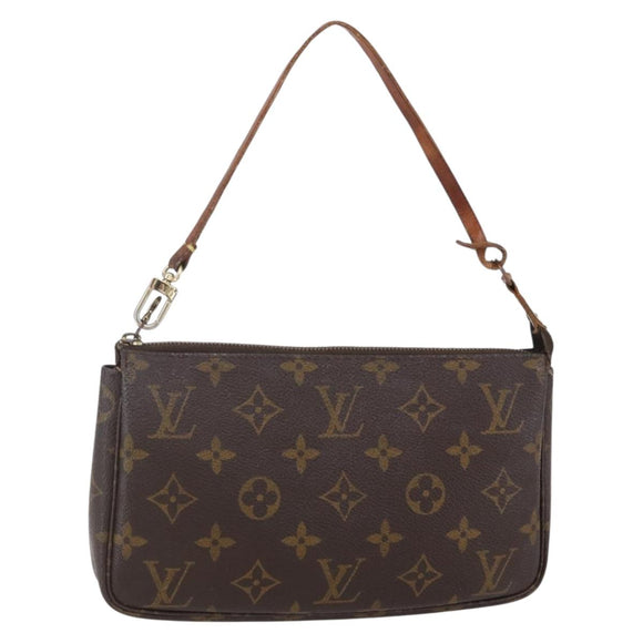 LOUIS VUITTON Monogram Pochette Accessoires Pouch M51980 LV Auth bs30614