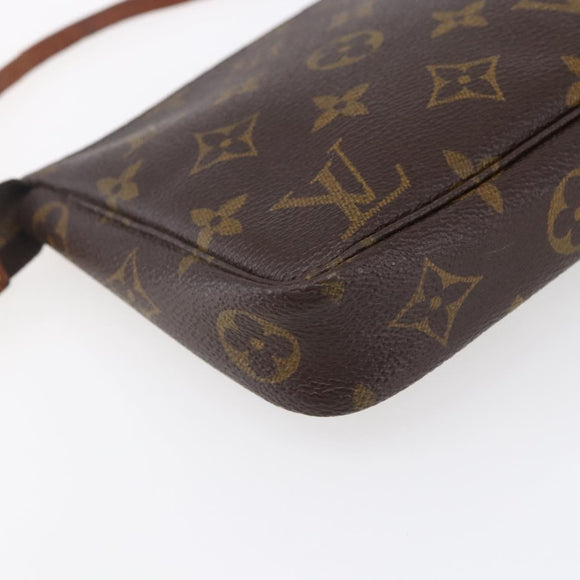 LOUIS VUITTON Monogram Pochette Accessoires Pouch M51980 LV Auth bs30614