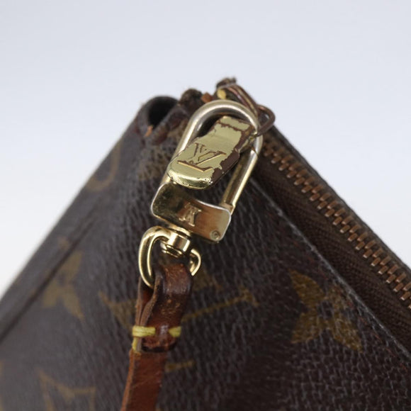 LOUIS VUITTON Monogram Pochette Accessoires Pouch M51980 LV Auth bs30614