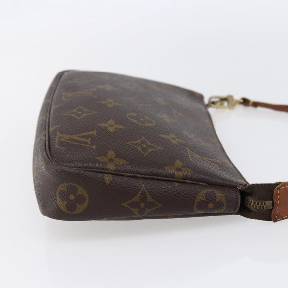 LOUIS VUITTON Monogram Pochette Accessoires Pouch M51980 LV Auth bs30614