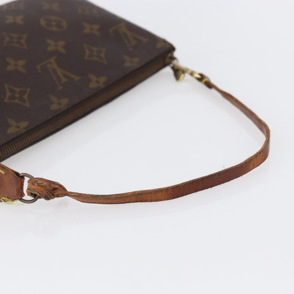 LOUIS VUITTON Monogram Pochette Accessoires Pouch M51980 LV Auth bs30614