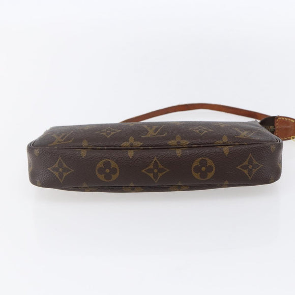 LOUIS VUITTON Monogram Pochette Accessoires Pouch M51980 LV Auth bs30614