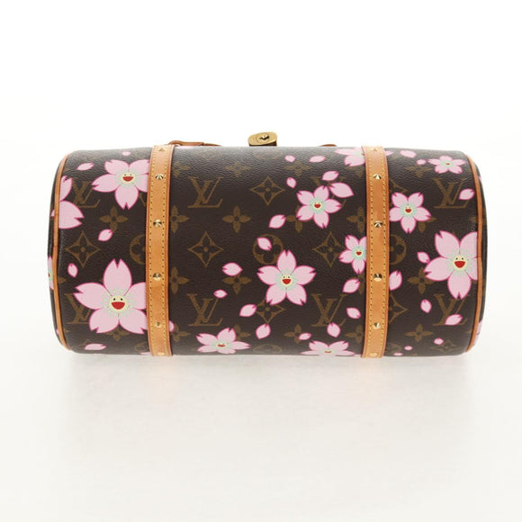LOUIS VUITTON Monogram Cherry Blossom Papillon GM Bag M92009 LV Auth bs30617V