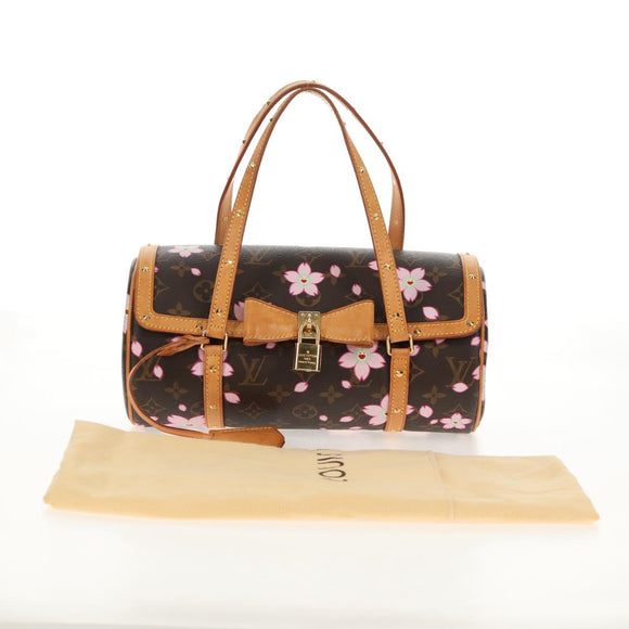 LOUIS VUITTON Monogram Cherry Blossom Papillon GM Bag M92009 LV Auth bs30617V
