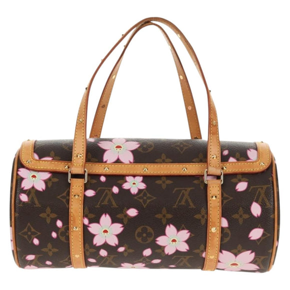 LOUIS VUITTON Monogram Cherry Blossom Papillon GM Bag M92009 LV Auth bs30617V