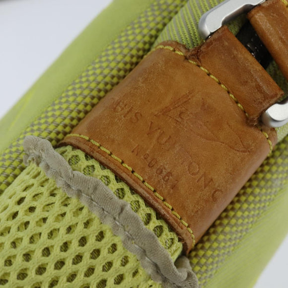 LOUIS VUITTON Damier Geant LV Cup Weatherly Bag Yellow M80636 LV Auth bs30618