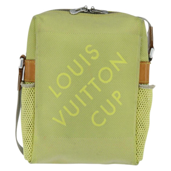 LOUIS VUITTON Damier Geant LV Cup Weatherly Bag Yellow M80636 LV Auth bs30618