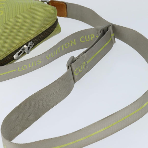 LOUIS VUITTON Damier Geant LV Cup Weatherly Bag Yellow M80636 LV Auth bs30618