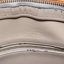 LOUIS VUITTON Monogram Vernis Houston Hand Bag Beige M91004 LV Auth bs30619-15