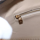 LOUIS VUITTON Monogram Vernis Houston Hand Bag Beige M91004 LV Auth bs30619-16