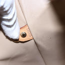 LOUIS VUITTON Monogram Vernis Houston Hand Bag Beige M91004 LV Auth bs30619-22