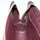 LOUIS VUITTON Taiga Baikal Clutch Bag Acajou M30186 LV Auth bs30620-19