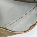 LOUIS VUITTON Shoulder Bag Suede Beige LV Auth bs30621-23