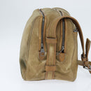 LOUIS VUITTON Shoulder Bag Suede Beige LV Auth bs30621-3