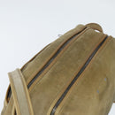 LOUIS VUITTON Shoulder Bag Suede Beige LV Auth bs30621-6