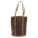 LOUIS VUITTON Monogram Bucket GM Shoulder Bag M42236 LV Auth bs30623-13