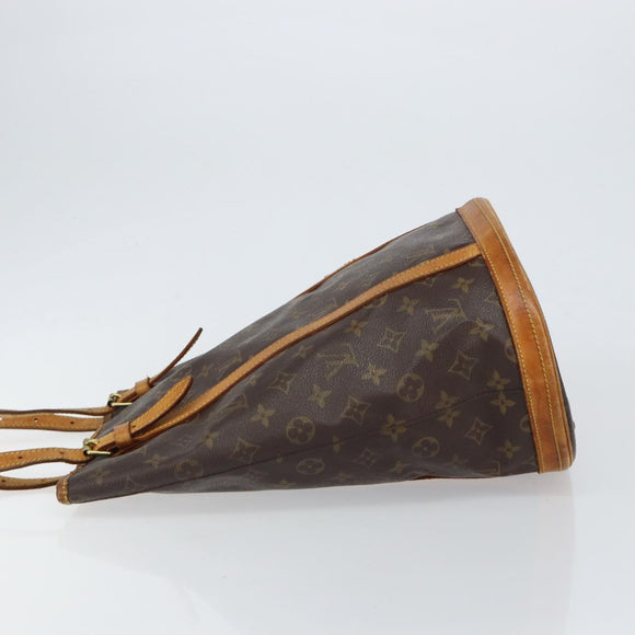 LOUIS VUITTON Monogram Bucket GM Shoulder Bag M42236 LV Auth bs30623