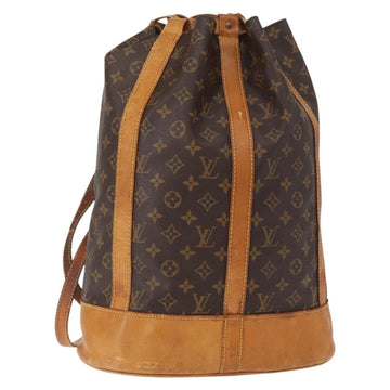 LOUIS VUITTON Monogram Randonnee GM Shoulder Bag M42244 LV Auth bs30624