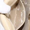 GUCCI Hand Bag Enamel Beige Silver 007 2046 0249 Auth bs30627-11