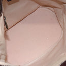 CELINE Macadam Canvas Tote Bag Beige Auth bs30631-10