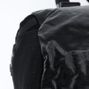 CHANEL Boston Bag Nylon Black Silver CC Auth bs30634-15