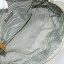 PRADA Tote Bag Nylon Silver Auth bs30636-11