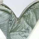 PRADA Tote Bag Nylon Silver Auth bs30636-19