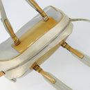 PRADA Tote Bag Nylon Silver Auth bs30636-6