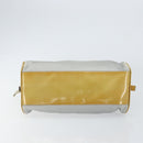 PRADA Tote Bag Nylon Silver Auth bs30636-5