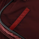 PRADA Sports Boston Bag Nylon 2way Bordeaux Silver Auth bs30637-20