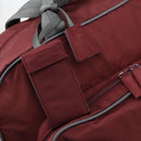 PRADA Sports Boston Bag Nylon 2way Bordeaux Silver Auth bs30637-21