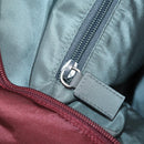 PRADA Sports Boston Bag Nylon 2way Bordeaux Silver Auth bs30637-26