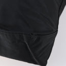 PRADA Boston Bag Nylon Black Silver Auth bs30638-15