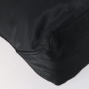 PRADA Boston Bag Nylon Black Silver Auth bs30638-16