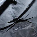 PRADA Boston Bag Nylon Black Silver Auth bs30638-19