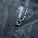 PRADA Boston Bag Nylon Black Silver Auth bs30638-21