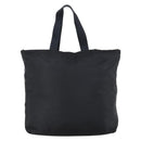 PRADA Boston Bag Nylon Black Silver Auth bs30638-2