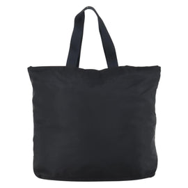 PRADA Boston Bag Nylon Black Silver Auth bs30638 - 0