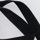 PRADA Boston Bag Nylon Black Silver Auth bs30638-8