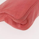 BALENCIAGA Hip Shoulder Bag Leather Pink 242803 Auth bs30644-15