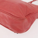 BALENCIAGA Hip Shoulder Bag Leather Pink 242803 Auth bs30644-16