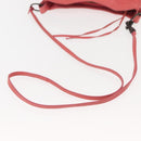 BALENCIAGA Hip Shoulder Bag Leather Pink 242803 Auth bs30644-7